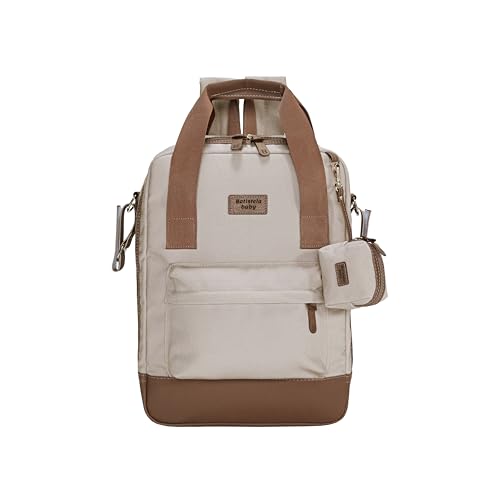 Mochila Prisma C/Porta Chupeta Areia