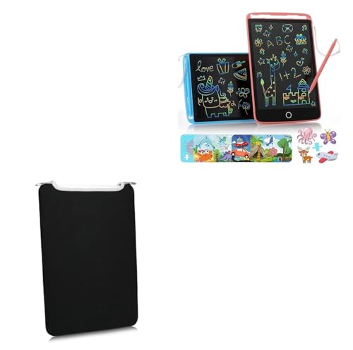 BoxWave Case Compatible with KIDWILL EP0510C (10 inch) - SlipSuit, Soft Slim Neoprene Pouch Protective Case Cover - Jet Black