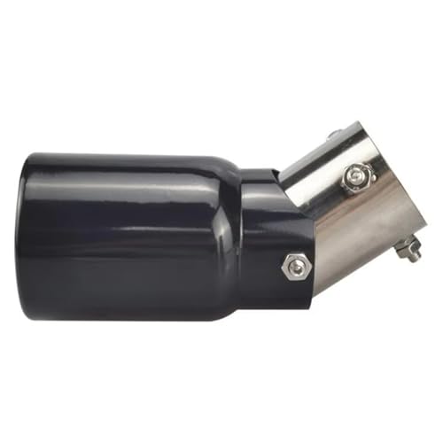 Tuyau arrière voiture embout d'échappement automobile inox angle coupe 38-54mm