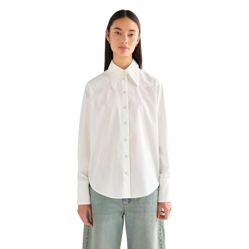 Wrangler Drama Collar shirt tricot femme chemise mode chic