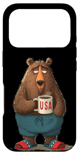 Nice Slippers Bear with US }OJbv JbvƃN}̈Dƌ X}zP[X iPhone 17 Pro p