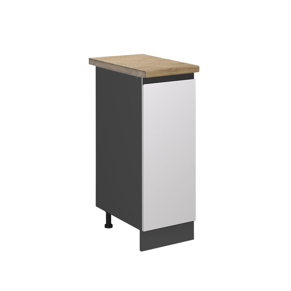 Vicco Apothekerschrank R-Line, Weiß, 30 cm