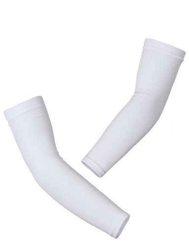 H2H SPORT Universal Windstopper Soft Shell Arm Warmers WHITE Asia NONE (KMMM04)