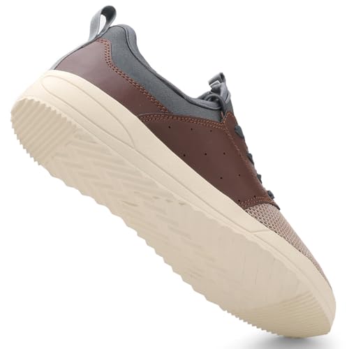 CFVKPT Men's Wide Toe Box Shoes Arch Support Barefoot Dress Sneakers Fashion Comfortable Breathable Casual Shoes3