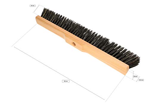 KOTARBAU® Besen 500 mm ohne Stiel mit Schraubgewinde Stubenbesen Zimmerbesen Industriebesen Hallenbesen – Bild 3