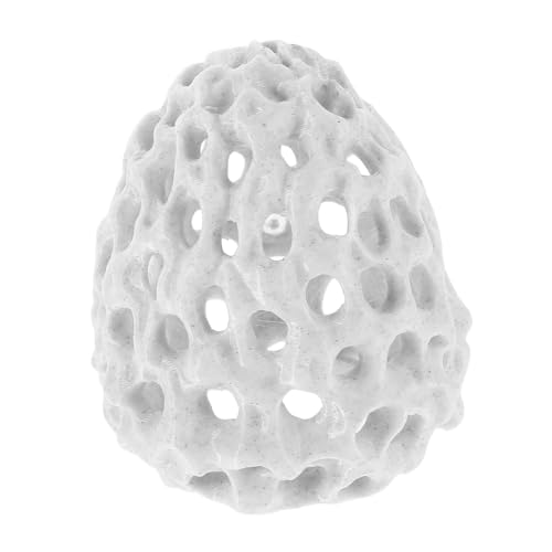 Levemolo Aquarium Hideaway Rocks for Small Fish: Shrimps Dome Breeding Hideout - Simulation Stone Rest with Suction Cup Fish Tank Ornaments - Spawning Shelter