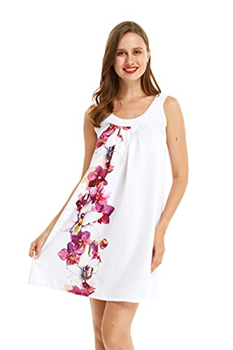 Image of Hawaii Hangover Family Matching Hawaiian Clothes, Watercolor Orchid White | Family matching Hawaiian outfits, Watercolor Orchid White, quick dry stretch fabric, machine washable, tropical floral print