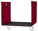 Five Star Locker Accessories, Locker Shelf Extender, Holds up to 100 Lbs. Fits 12" Width Lockers, Red 972238)