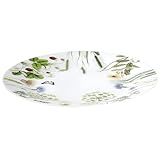 GILDE Desertteller Teller Wild Flowers Porzellan (G49462) (19.2 x 19.2 x 2 cm je Teller, 2, stück)