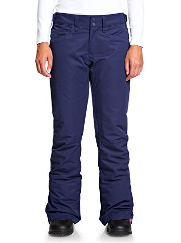Roxy Backyard - Pantalones para Nieve para Mujer Pantalones para Nieve, Mujer, Medieval Blue, M