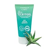 AMORELIE Care – Bio Sensitiv Gleitgel Aloe Vera Wasserbasiert (50 ml)