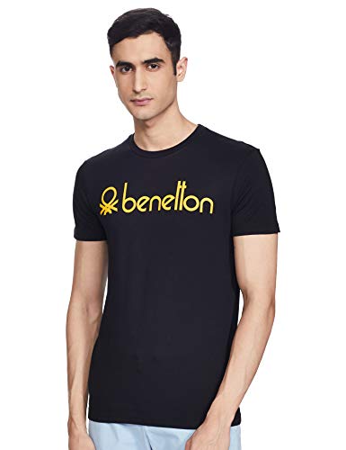 Image of United Colors of Benetton Men's Cotton Regular Fit T-Shirt
