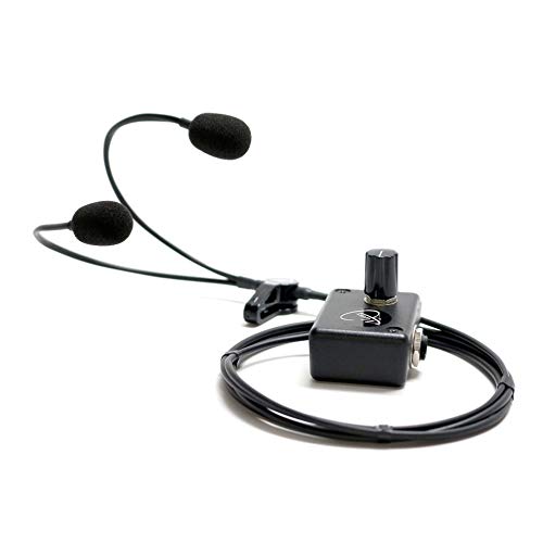 Myers Pickups E Flat Contra Alto Clarinet Pickup The Feather Plus with 2 10-inch Flexible Micro-Goosenecks