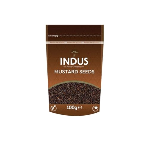 Indus Whole Black Mustard Seeds 100g
