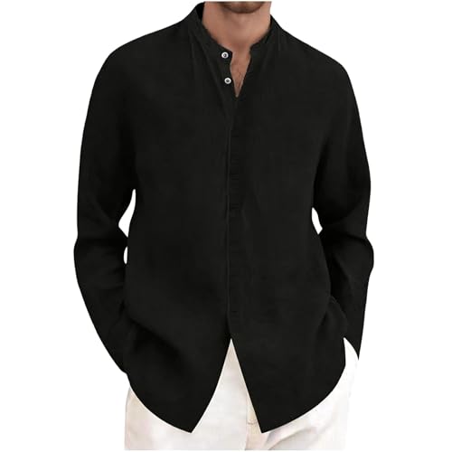 Chemise homme manches courtes henley en coton rose pour l'été