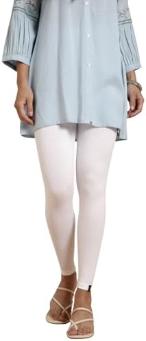 Twin Birds Women Premium Ankle Legging - Radiant Series - Premium Viscose Cotton - Snug fit Comfortable Active Wear S - 2XL