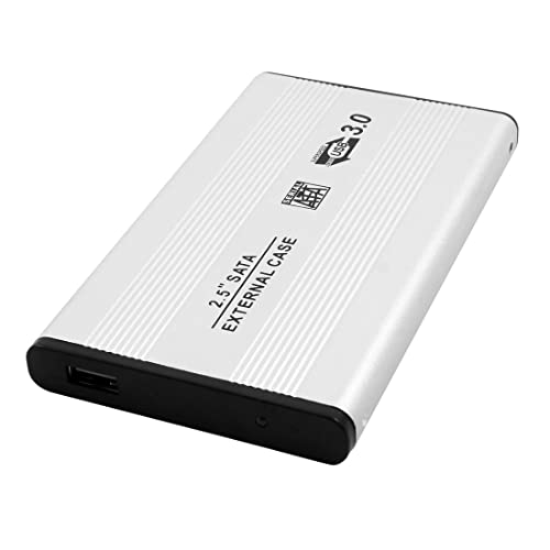 Caja externa de disco duro USB 3.0 de aluminio para portátil 2.5" miniatura 1