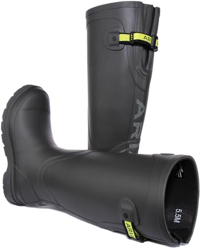 ARIAT ARIAT Kelmarsh Rubber Boots Grey 6.5 B (M)
