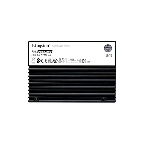 Kingston 3,84TB DC3000ME U.2 PCIe 5.0 NVMe TCG Opal Enterprise Gen5 SSD-SEDC3000ME/3T8