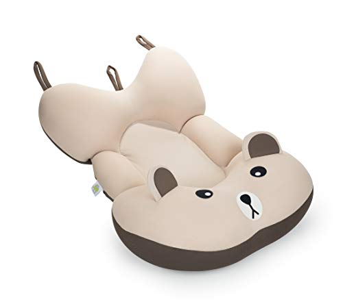 Almofada de Banho Urso Zeca, Baby Pil, Marrom, Pequeno