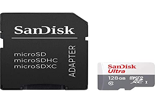 SanDisk Ultra microSDXC 128GB + SD Adapter 100MB/s Class 10 UHS-I