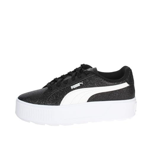 PUMA Karmen Glitz Jr chaussure tennis enfant mixte robuste pour éviter les pieds fatigués