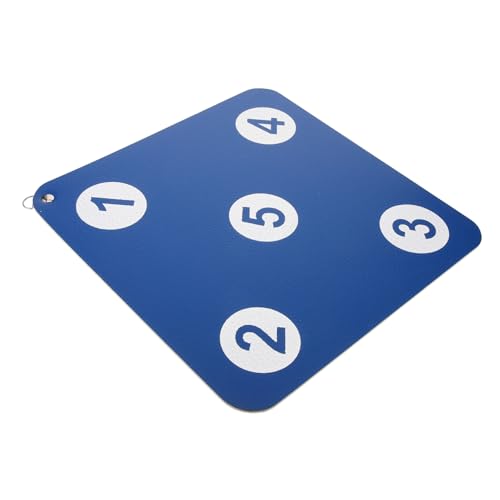 Outanaya Sturdy Double Sided Hanging Fencing Target for Indoor Practice Lightweight and Portable Wall Mounted Design for Enhanced Skill Development Safe Smooth Surface