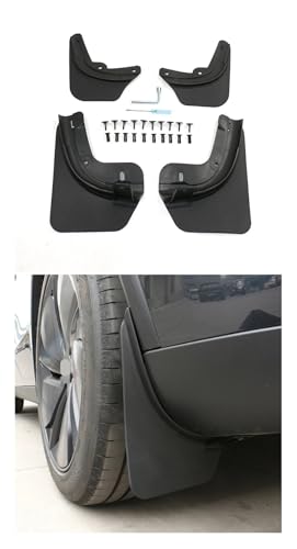 Guardabarros para Tesla Model Y Juniper 2025-2026 contra salpicaduras 2