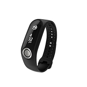 TomTom Touch Cardio + Body Composition Activitytracker (lichaamssamenstelling, hartslag aan de pols, stappenteller, sportmodus, touchscreen)