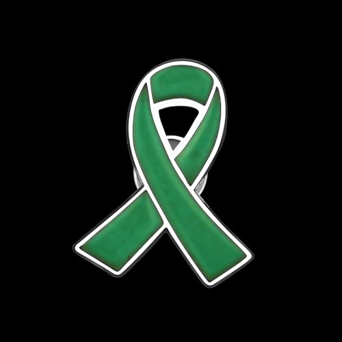 Image of 6Pcs Awareness Enamel Ribbon Lapel Pins Ribbon Brooch Pin for Charity Events Survivor Campaign Party Favors Supplies