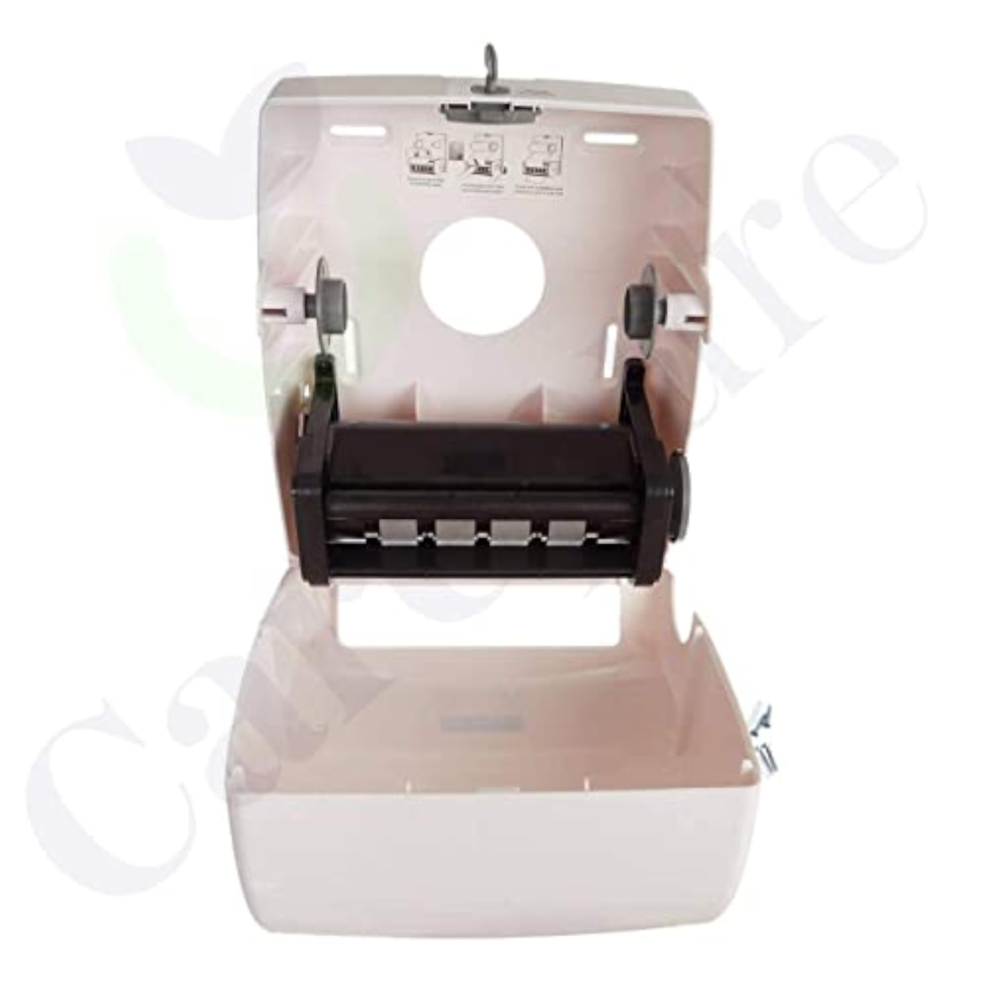 Wall Mounted HRT Roll Tissue Auto Cut Paper Holder