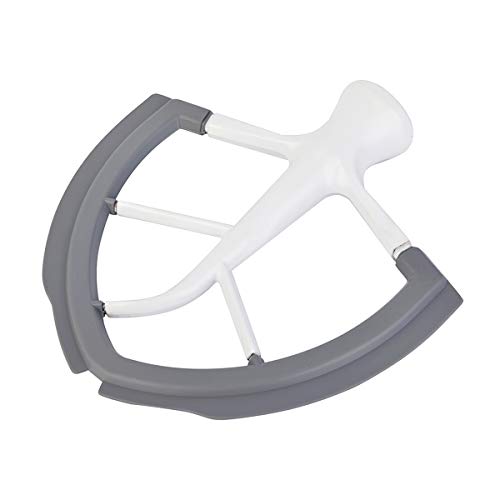 Flex Edge Beater for KitchenAid Bowl-Lift Stand Mixer - 6 Quart Flat Beater Blade with Flexible Silicone Edges