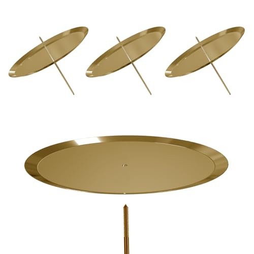 Adventskranz Kerzenhalter, 7.5cm Bronze Adventskerzenhalter Metall...