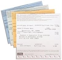 Case Index Files, 3" x 5", 100 Sets per Package