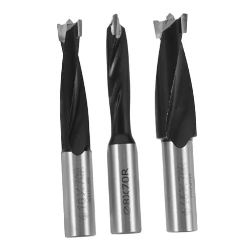KITANDOVE 3 Brocas Para Carpintería, Brocas Para Carpintería, Brocas Para Metal, Brocas Para Madera, Brocas Para Cortar Madera, Brocas Para Cortar Metal, Brocas Para Carpintero.
