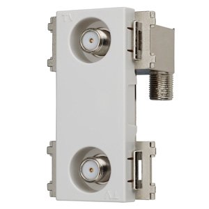 サン電子 2端子型テレビ端子 HPF内蔵 全端子電流カット型 CSF-77W-HPB