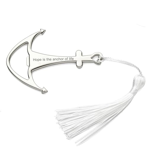 Confezione da 10 apribottiglie a forma di ancora in argento con nappa, con incisione, regali nautici per gli ospiti, bicchieri unici