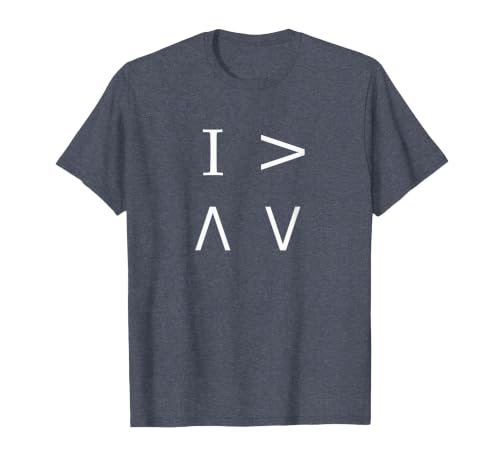 I Am Greater Than My Highs and Lows Power T-Shirt, Men, Heather Blue, 5X-Large