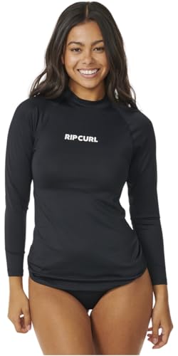 Rip Curl Klassischer Surf-Rashguard für Damen, langärmelig, LSF 50+