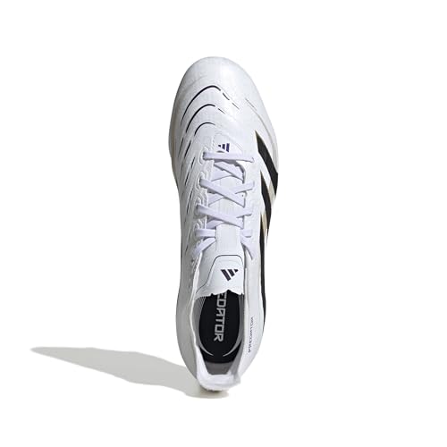 Image of Adidas Unisex League Firm Ground /Multi Ground, White /Black /Gold Metallic, 12