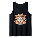 aesthetic cat stuff for autumn thanksgiving cute kitten fall canotta