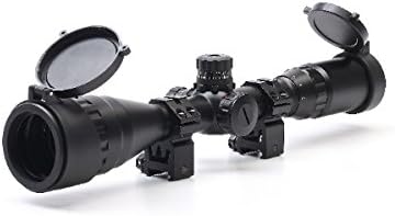 WANGPAI Scope 3-12x40AOIR with Battery, Mounting Rings and Hardware Included, Black