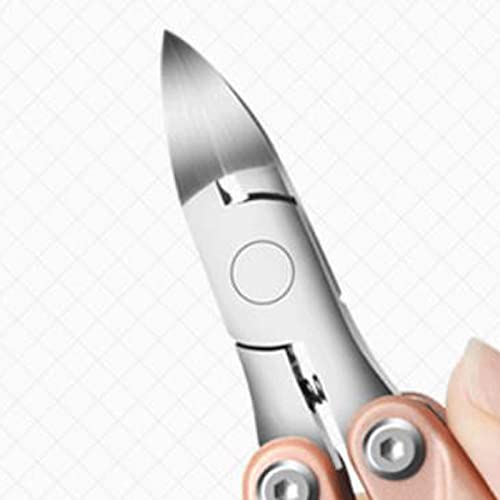 Cortaúñas plegable tipo olécranon con incrustaciones estéticas para manicura 5