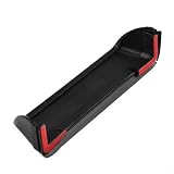 Yhenlovtt Parasol antideslumbrante para salpicadero de coche, protector de capó, pantalla de plástico, 205 cm, para visualización de navegación, GPS, color negro