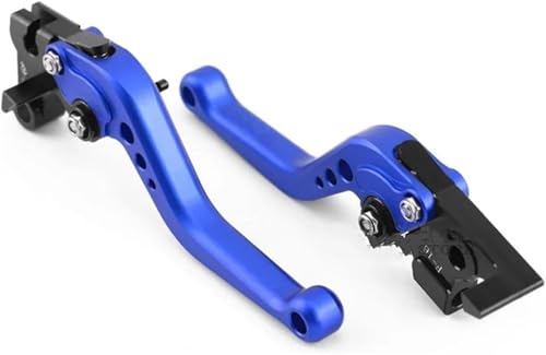 Levier embrayage frein moto MT09 et MT07 bleu pour les modèles FZ07 FZ09 de 2014 à 2020