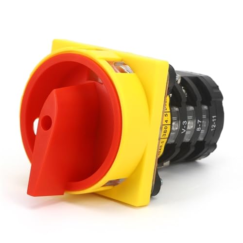 Interrupteur à came triphasé SZW25-64D/3GS inverseur de source 25 A