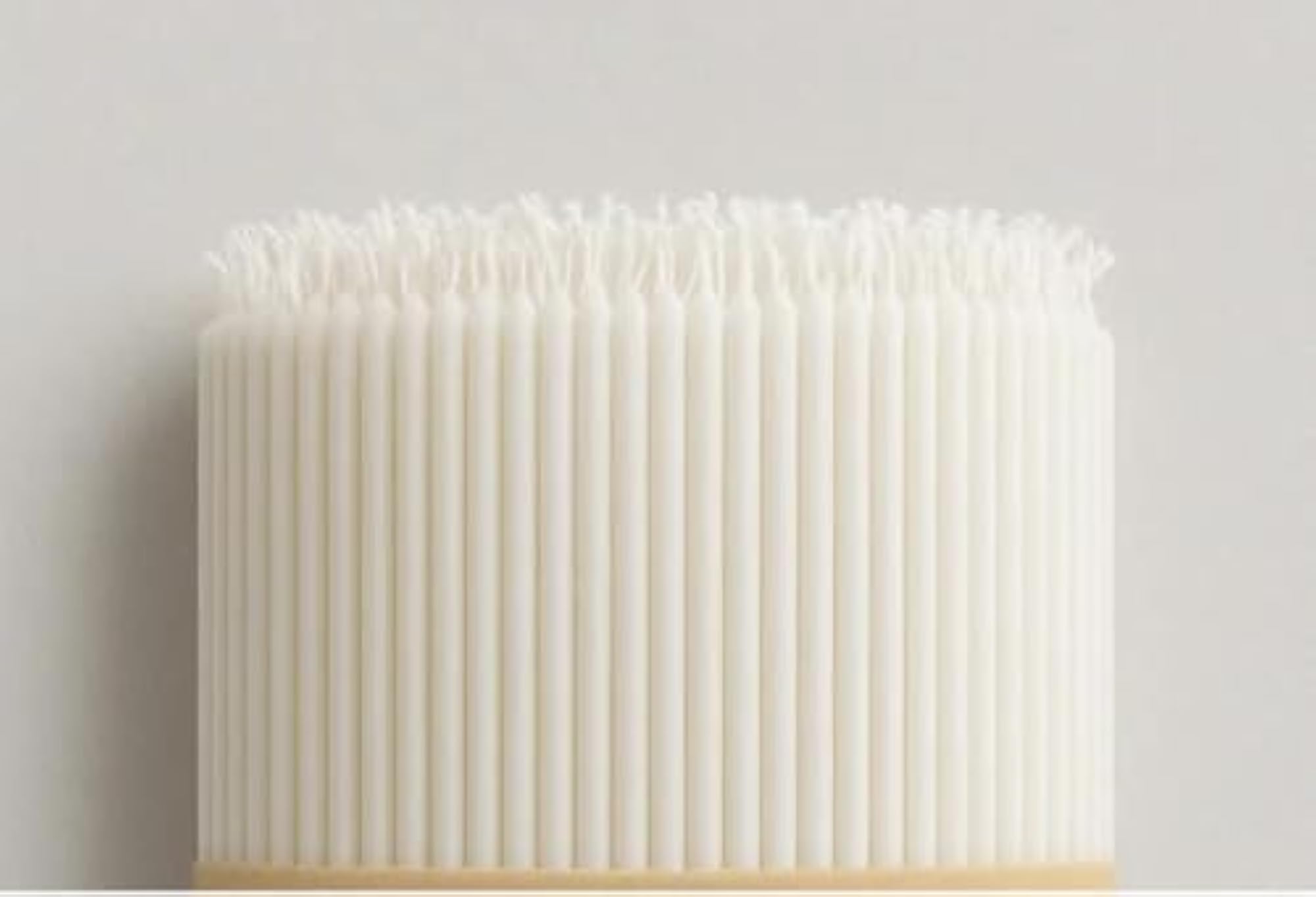 White Slim Taper Candles | 5 Inch Decorative Candle