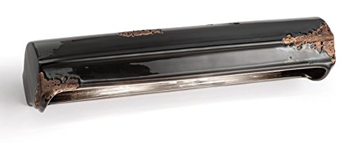 Ferroluce Retrò Applique Lineare, Nero