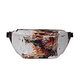 Ajustement réglable : offre un tour de taille réglable de quatre-vingts à cent cinquante centimètres permettant des options de port flexibles comme sac de hanche ou sac à bandoulière s'adaptant parfaitement à différents types de corps et besoins de mouvement