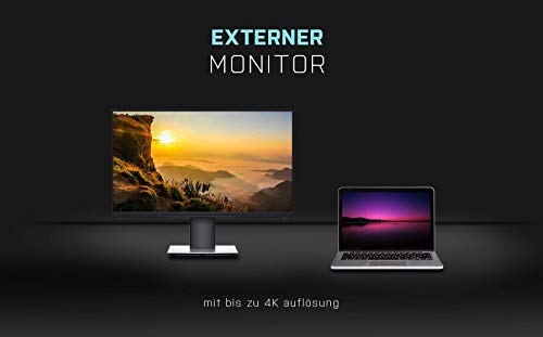 Cable USB-C a HDMI 4K de 2m i-tec con resolución Ultra HD fluida 6